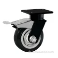 Hochleistungs -Doppel -Lager -Industrie -Fixe PU Caster